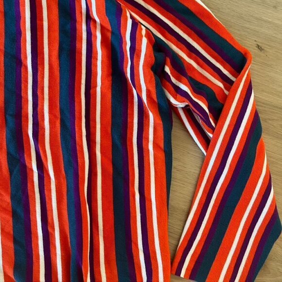 Victor Glemaud for Target Striped Mock Turtleneck Pullover Sweater 2X - Picture 4 of 9